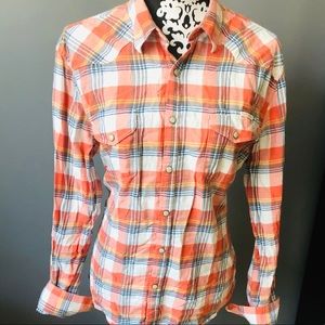 Lucky 🍀 Brand snap western shirt